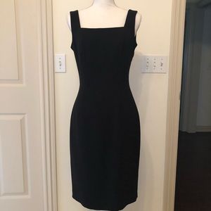 Black cocktail dress.